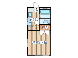 コラルハイム【1階】の間取り