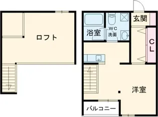 アルカディアII【1階】の間取り