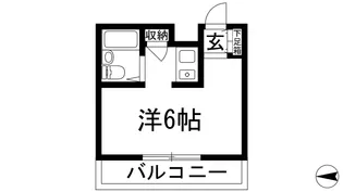 パラッツオニッセイ【2階】の間取り