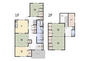 石川県小松市京町【一戸建】の間取り
