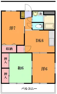 デライトサイレントロード【1階】の間取り