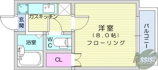 スターハイツ【2階】の間取り