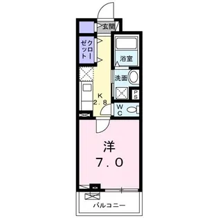 ウィステリア・リブI【3階】の間取り
