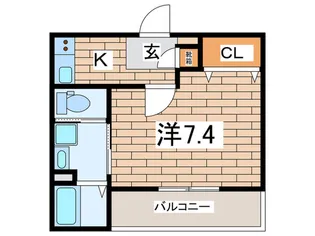 スーハイムかしわ台【2階】の間取り
