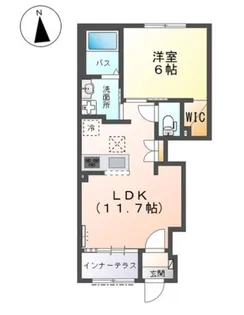エクセルコート【1階】の間取り