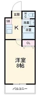 KATO・マンション【1階】の間取り