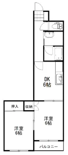 サトウマンション【2階】の間取り