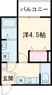 MELDIA小川【1階】の間取り