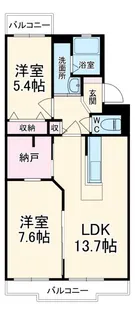 コモド天野【3階】の間取り