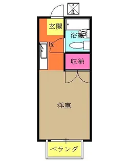 コーポ四季【2階】の間取り