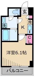 神奈川県川崎市幸区北加瀬1【マンション】の間取り