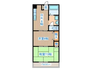 エミール小山【2階】の間取り
