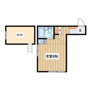 1Rの間取り画像