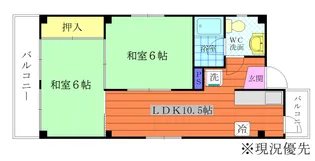 東京都江東区新大橋3【マンション】の間取り