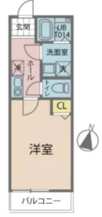 ポーラスター南橋本【1階】の間取り