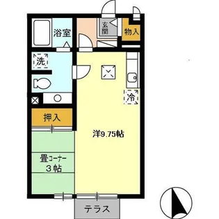 BLOOM【1階】の間取り