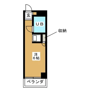 ヨコハマストロベリーインターナショナル【1階】の間取り