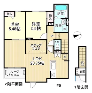 Cocore Mom【2階】の間取り