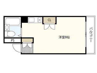 サンシャイン小網【5階】の間取り