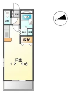 グレイスヴィラ北久保【2階】の間取り