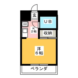 レジデンス望【1階】の間取り