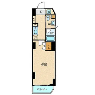 ブライトヒルレジデンス横浜【4階】の間取り