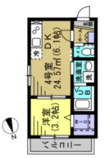 メゾンTK【3階】の間取り