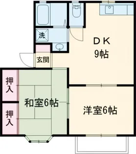 レジデンス明和A【1階】の間取り