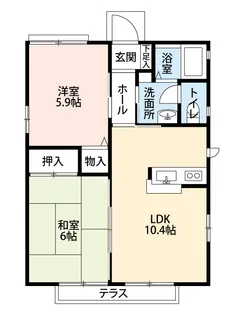 栃木県真岡市上高間木1【一戸建】の間取り