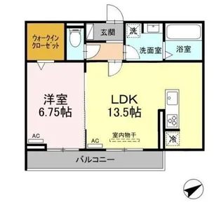 La Felice(ラ フェリーチェ)【2階】の間取り