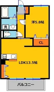 ハイツジョイ【2階】の間取り