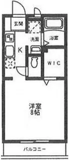 神奈川県川崎市中原区中丸子【アパート】の間取り
