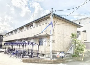 神奈川県川崎市中原区中丸子【アパート】の外観