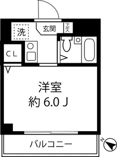 リバーズガーデン【4階】の間取り