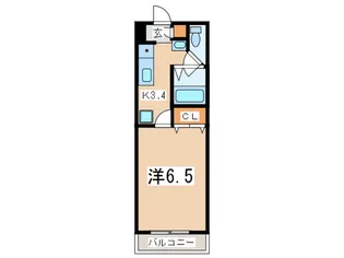 サンメゾン横山【7階】の間取り