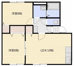 コンフォート大宮A【1階】の間取り