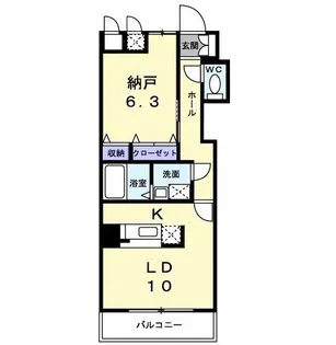 大阪府東大阪市菱江3【マンション】の間取り