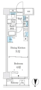 東京都板橋区清水町【マンション】の間取り