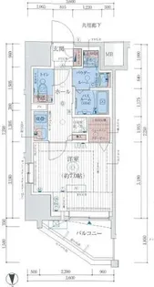 ESTEM COURT KAMEIDO TOKYO EAST【3階】の間取り