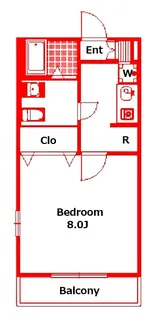 Y sコート【1階】の間取り