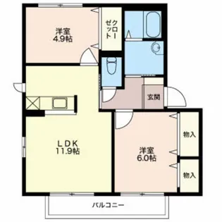 Fine YONEDA【2階】の間取り