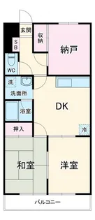 サンマルスラン津田沼【3階】の間取り