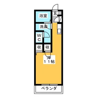 T・アベニュー【1階】の間取り