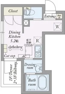 My Style SK東中野【2階】の間取り