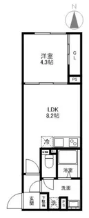 マリオン杉並【2階】の間取り