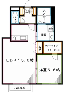 Grand Vert(グランヴェール)【2階】の間取り