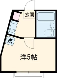 山吹コーポ【1階】の間取り