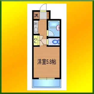 シティライフ【2階】の間取り