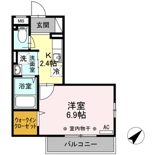 コンフォール新横濱 I【3階】の間取り