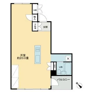 パークブリージェ井の頭【3階】の間取り